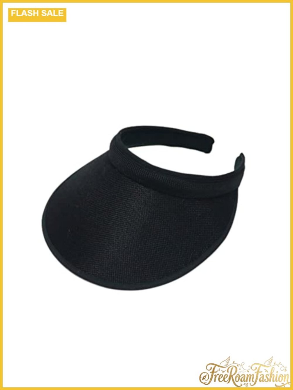 Slip-On Visor Adjustable Sun Cap UV Protection Sports Golf Tennis